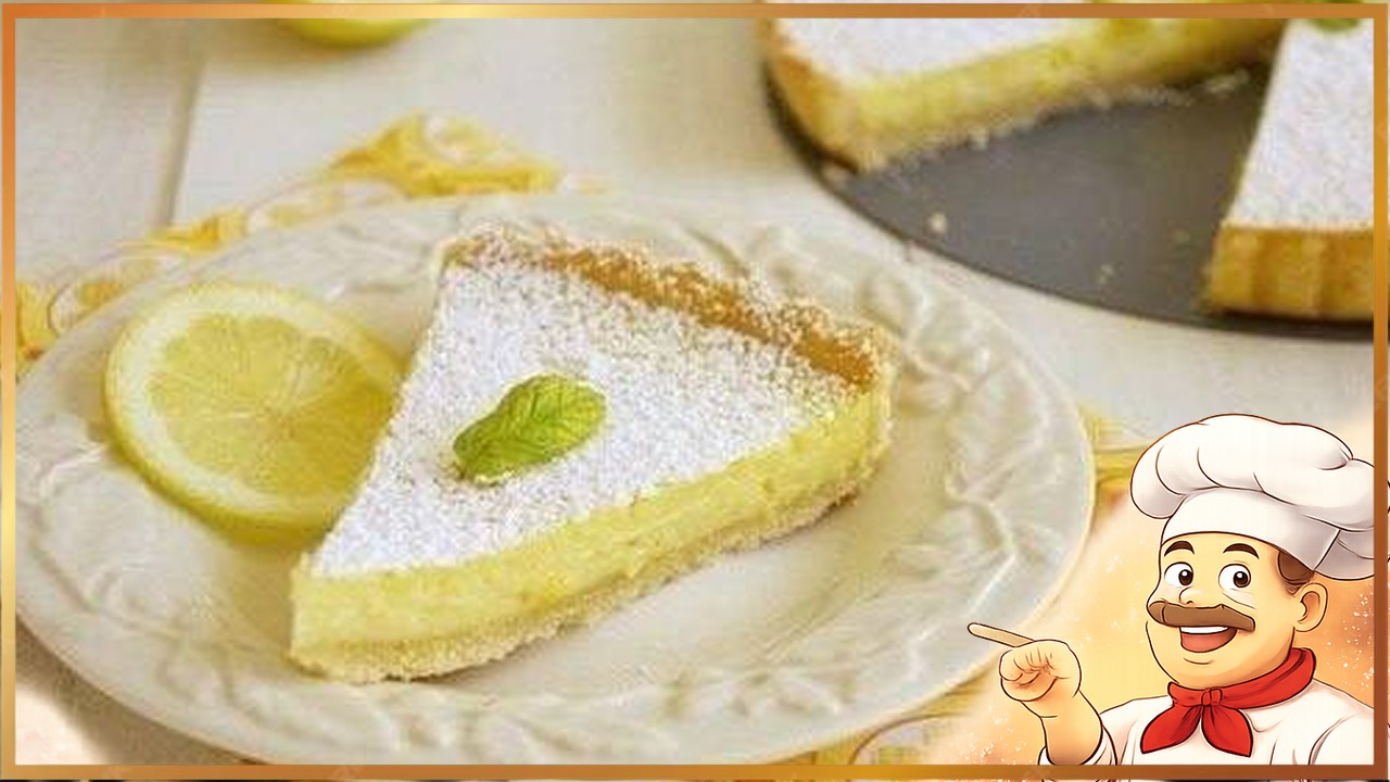 Лимонно-лаймовый тарт