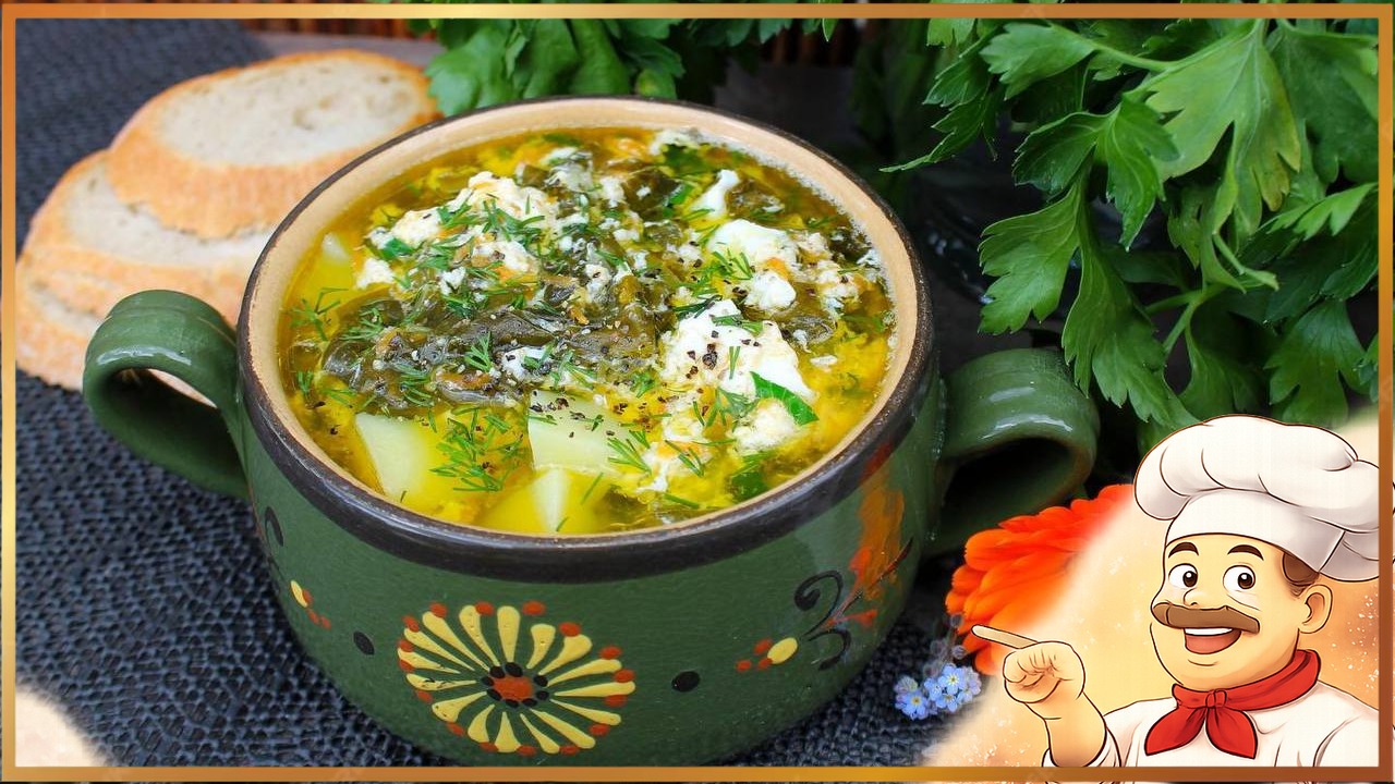 Щавелевый суп с говядиной