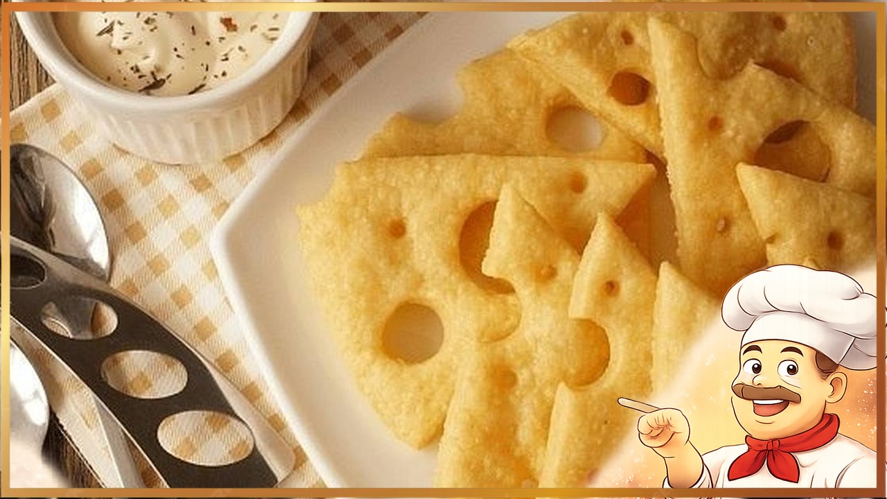 Сырные крекеры