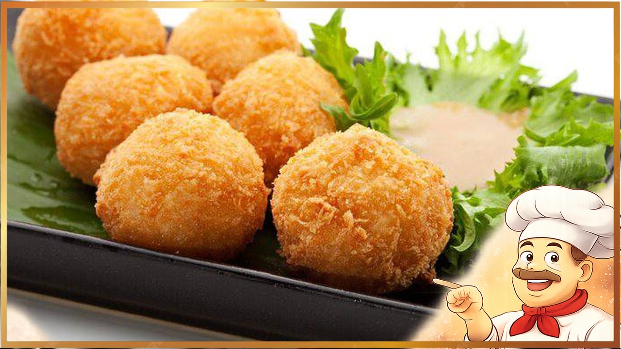 Сырные шарики во фритюре