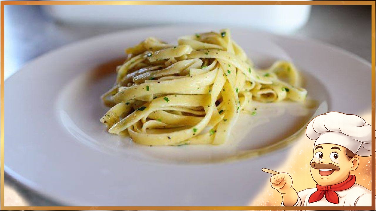 Сливочная паста с петрушкой