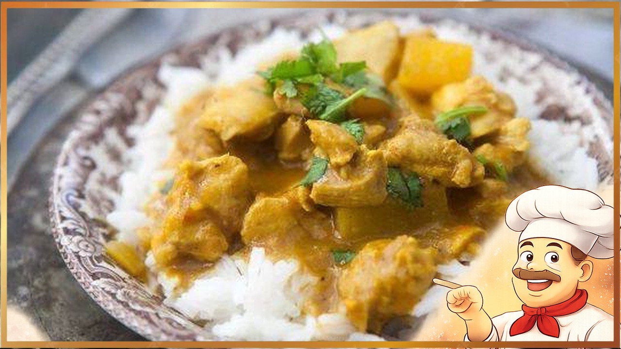 Курица карри с манго