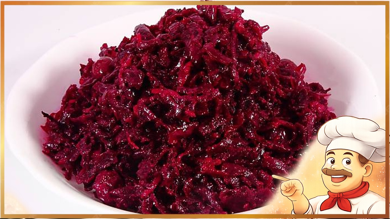 Свекольный салат с хреном