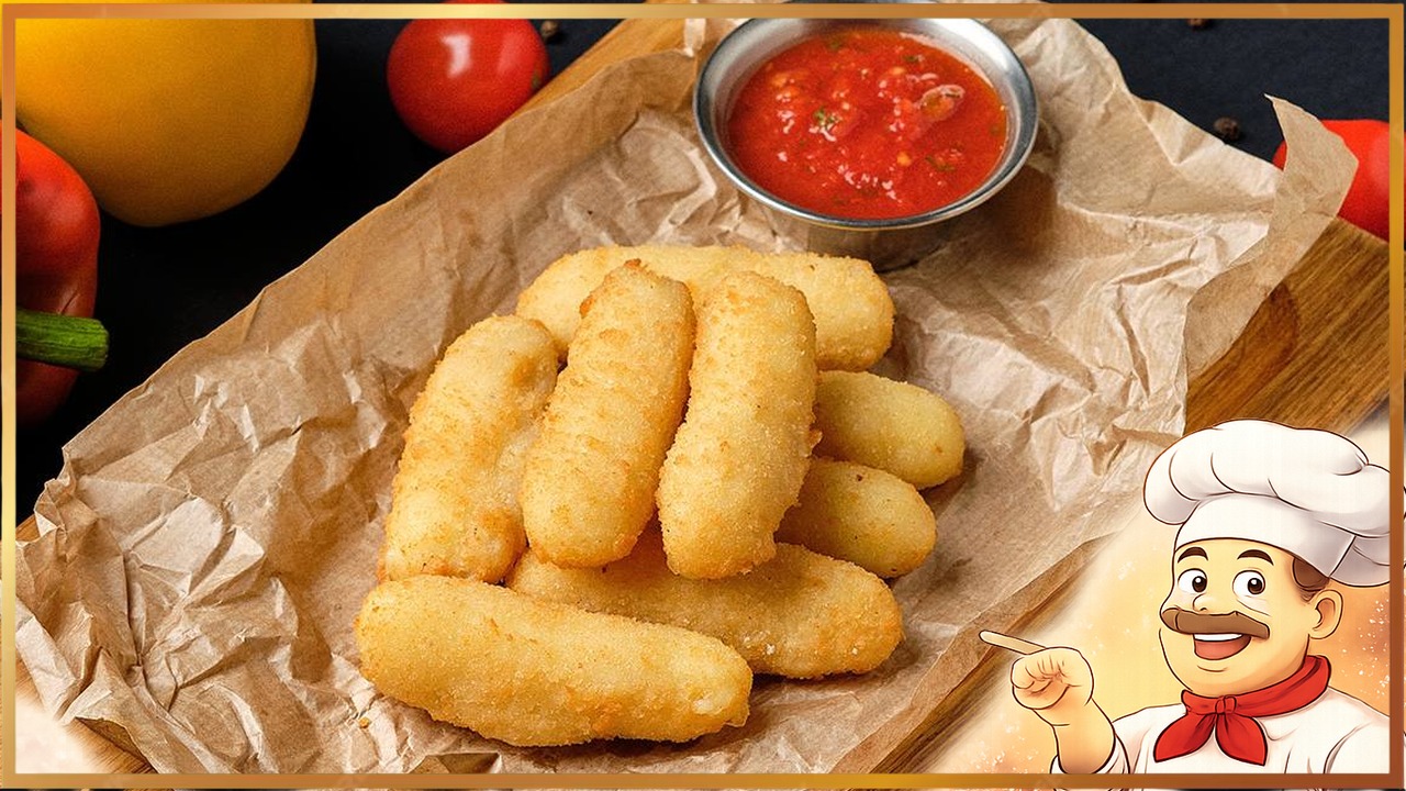 Сырные палочки в хрустящей панировке