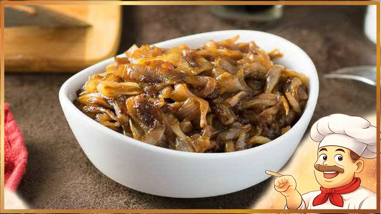 Нежный карамелизированный лук