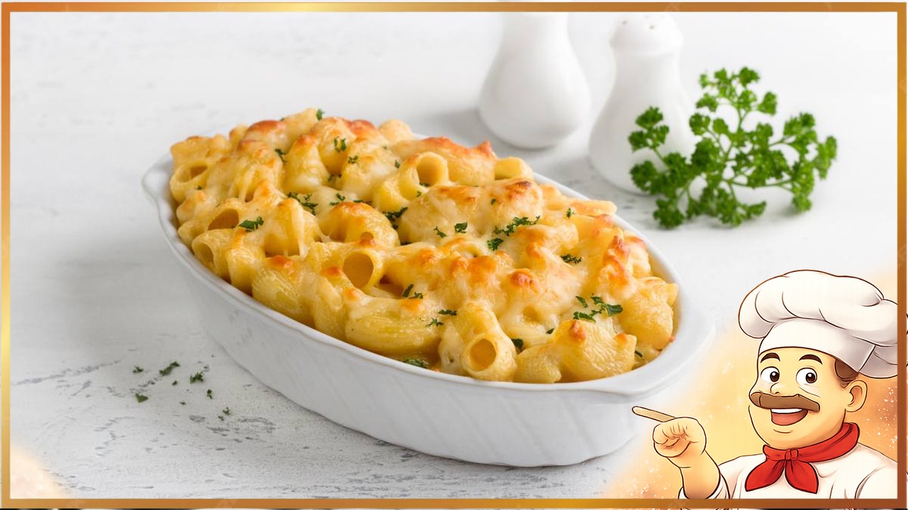 Ленивая паста «Мак энд чиз»