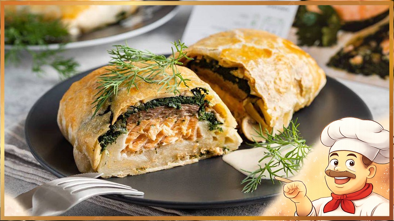 Лосось Веллингтон