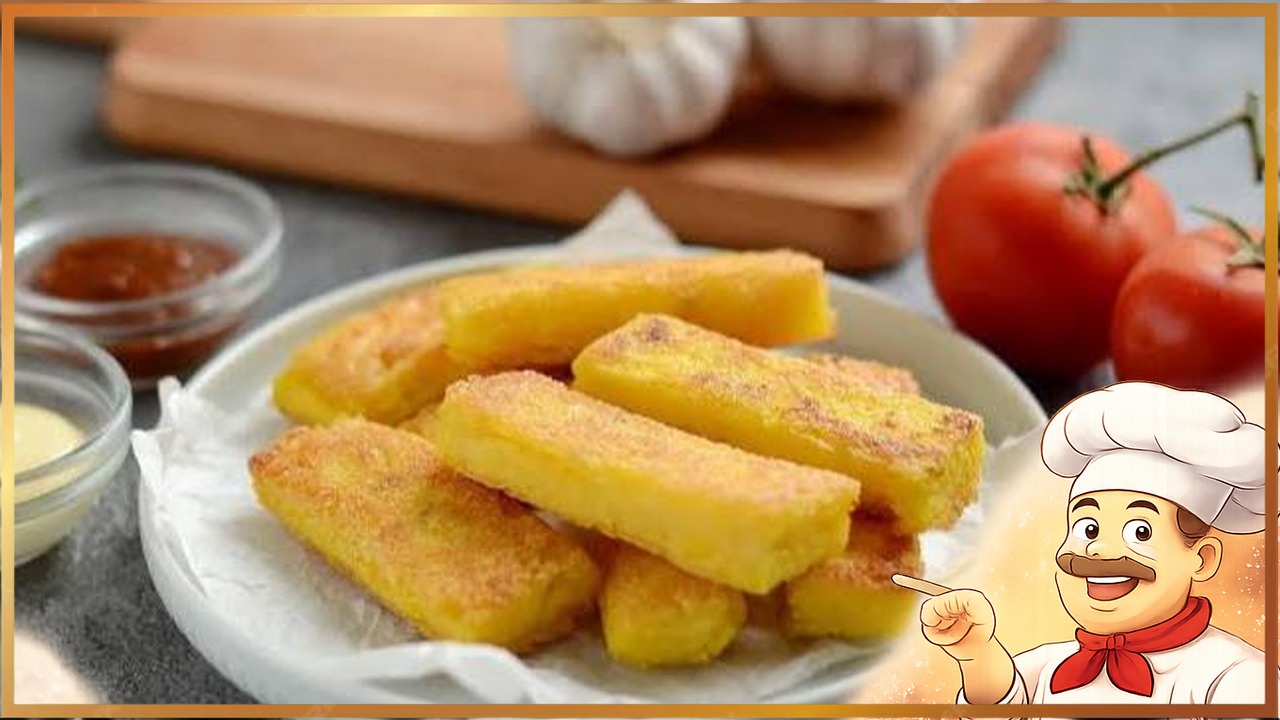 Жареная полента