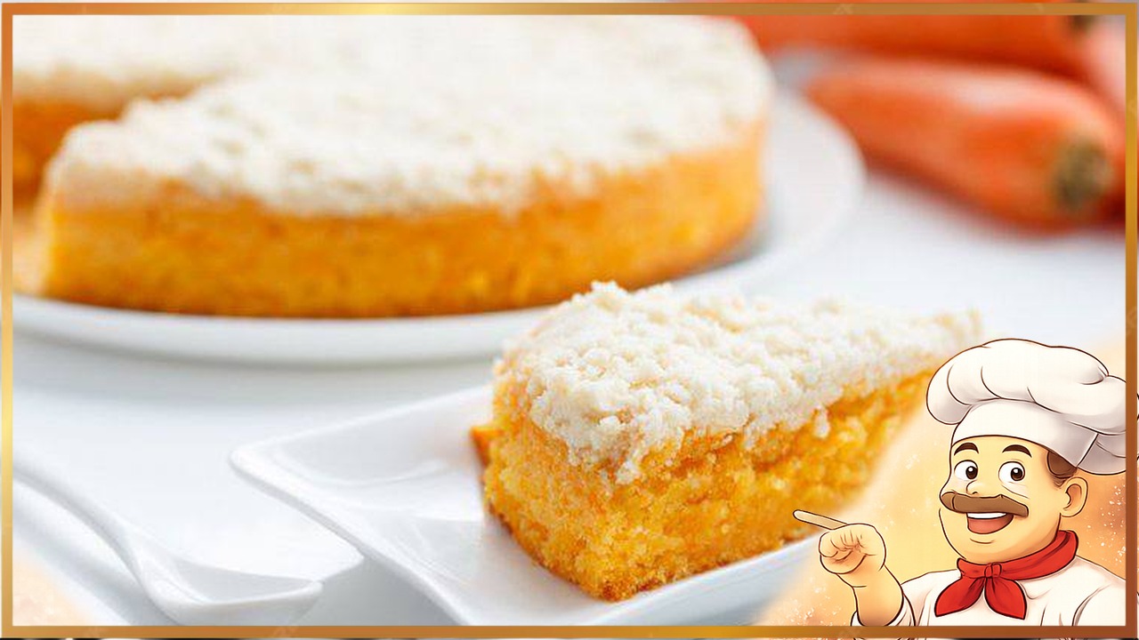 Морковная запеканка с сыром