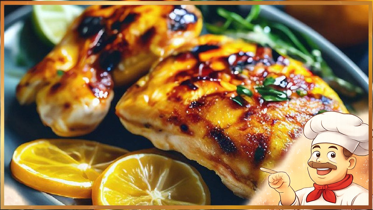 Курица в цитрусовом маринаде