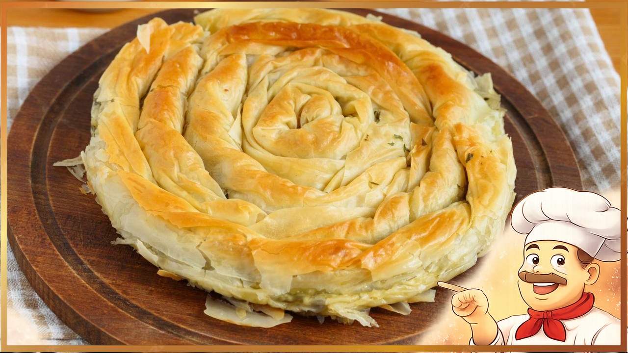 Баница — болгарский пирог с сыром