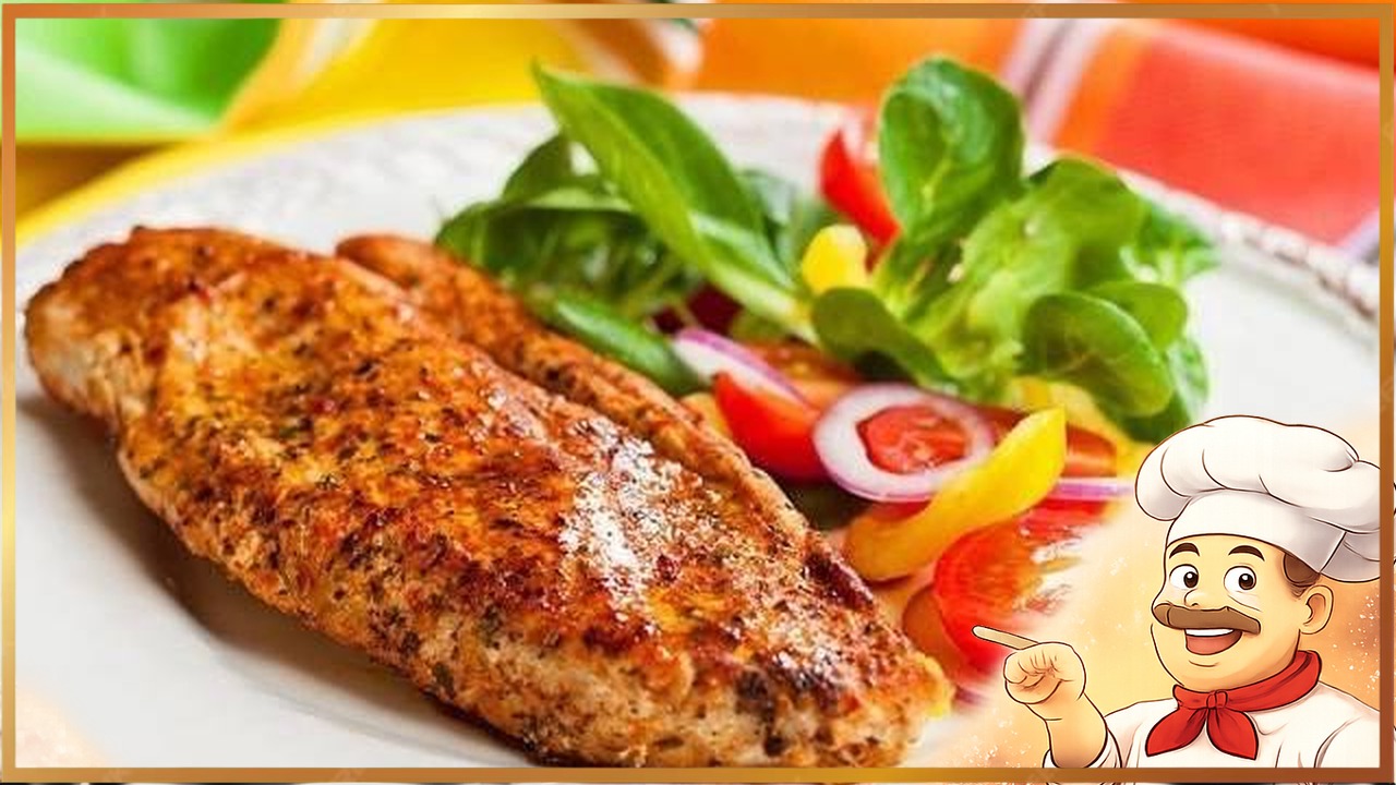 Филе индейки с йогуртом и горчицей в духовке