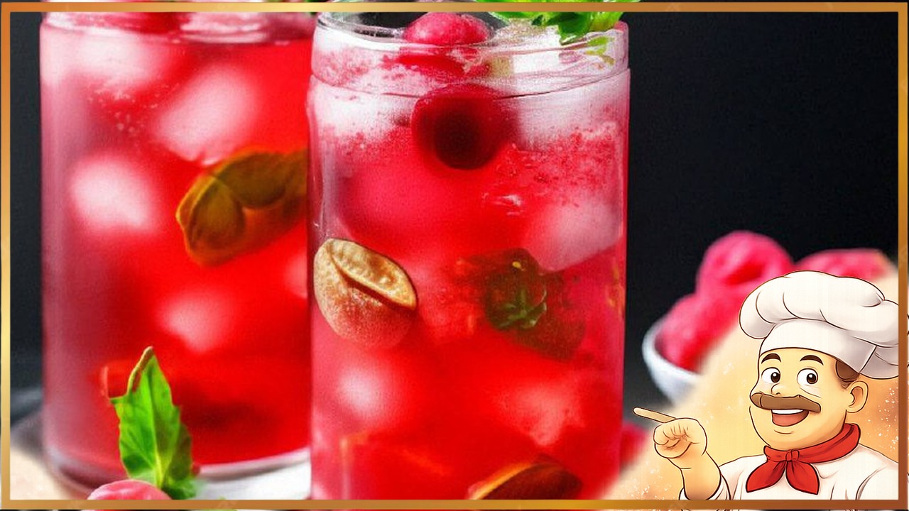 Малиновый мохито