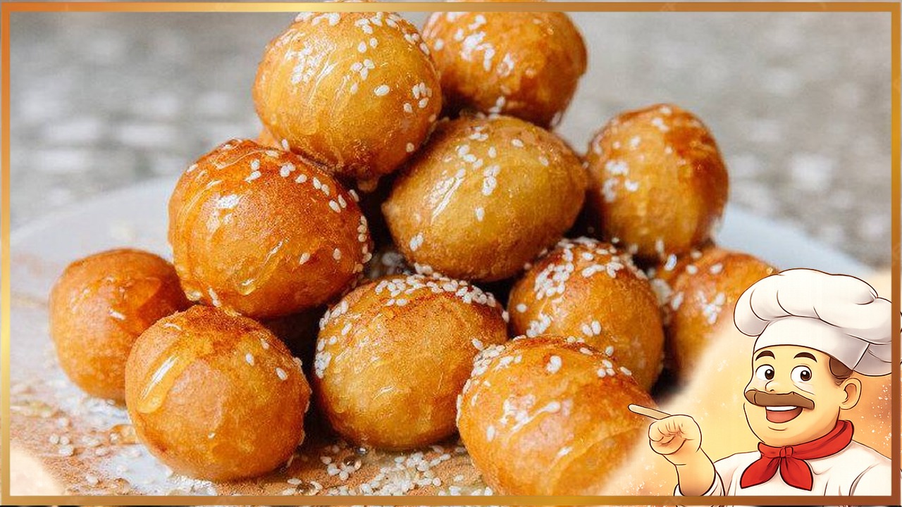 Греческие пончики Лукумадес