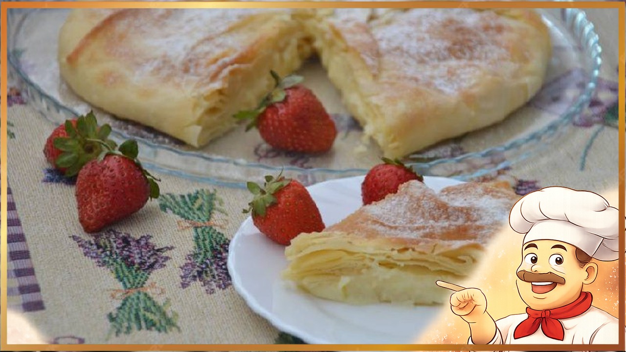 Бугаца — сладкий греческий пирог