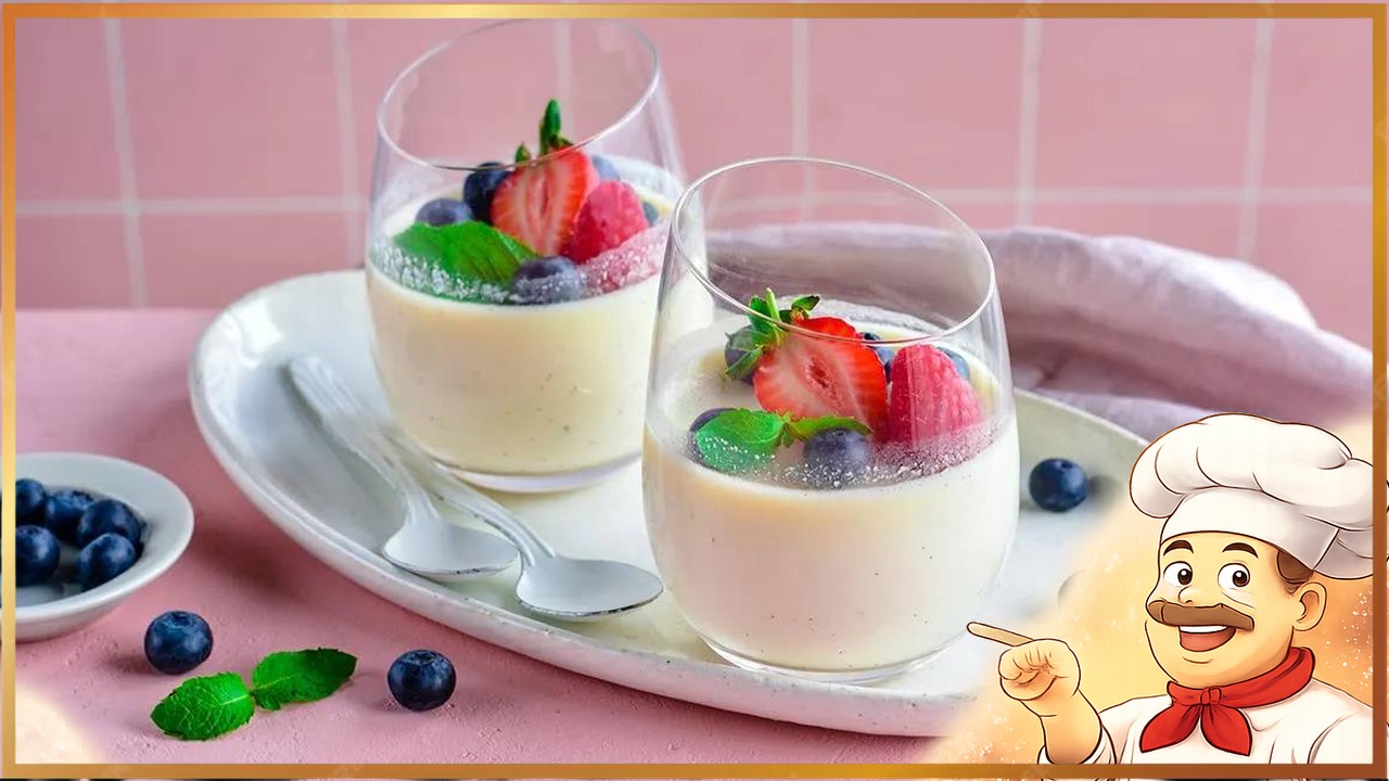 Низкокалорийная панна котта