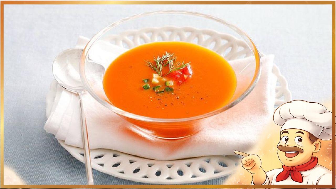Гаспачо c морковью