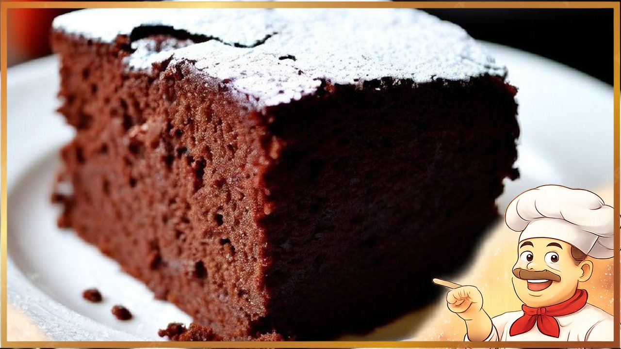 Шоколадный бисквит на кефире