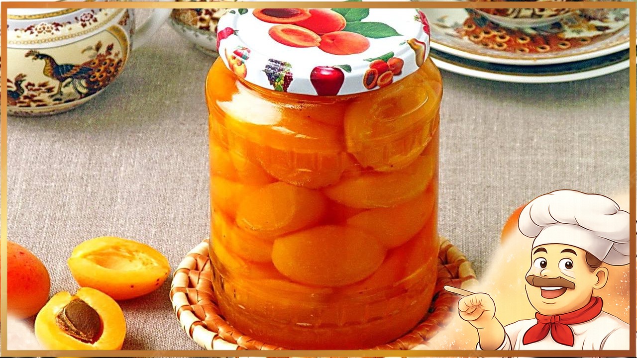 Абрикосы в собственном соку на зиму