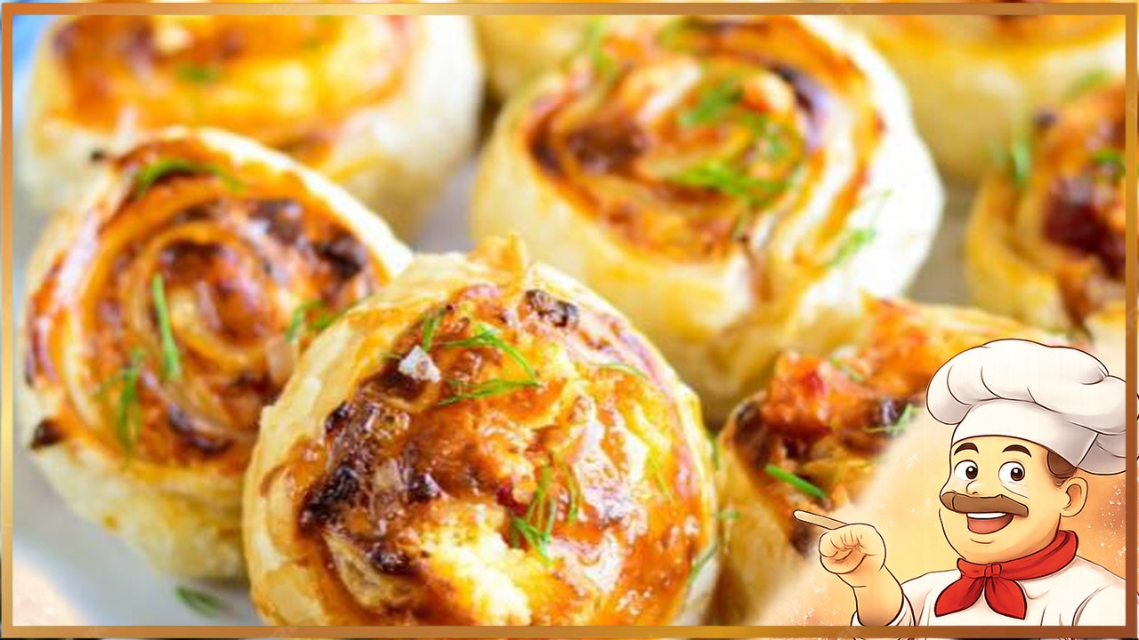 Улитка с курицей и сыром