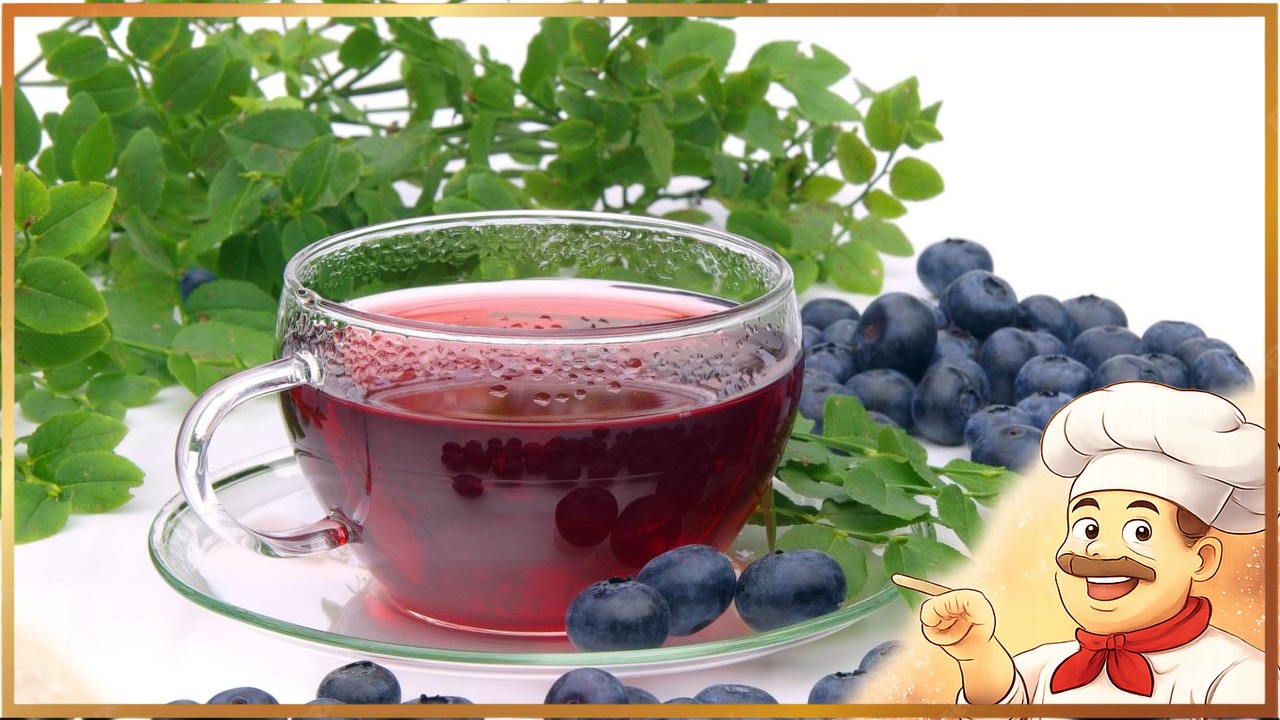 Черничный компот