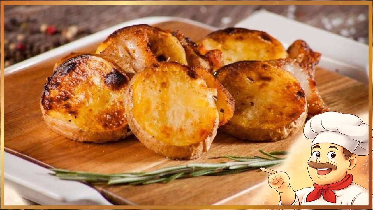 Картошка, запечённая на мангале