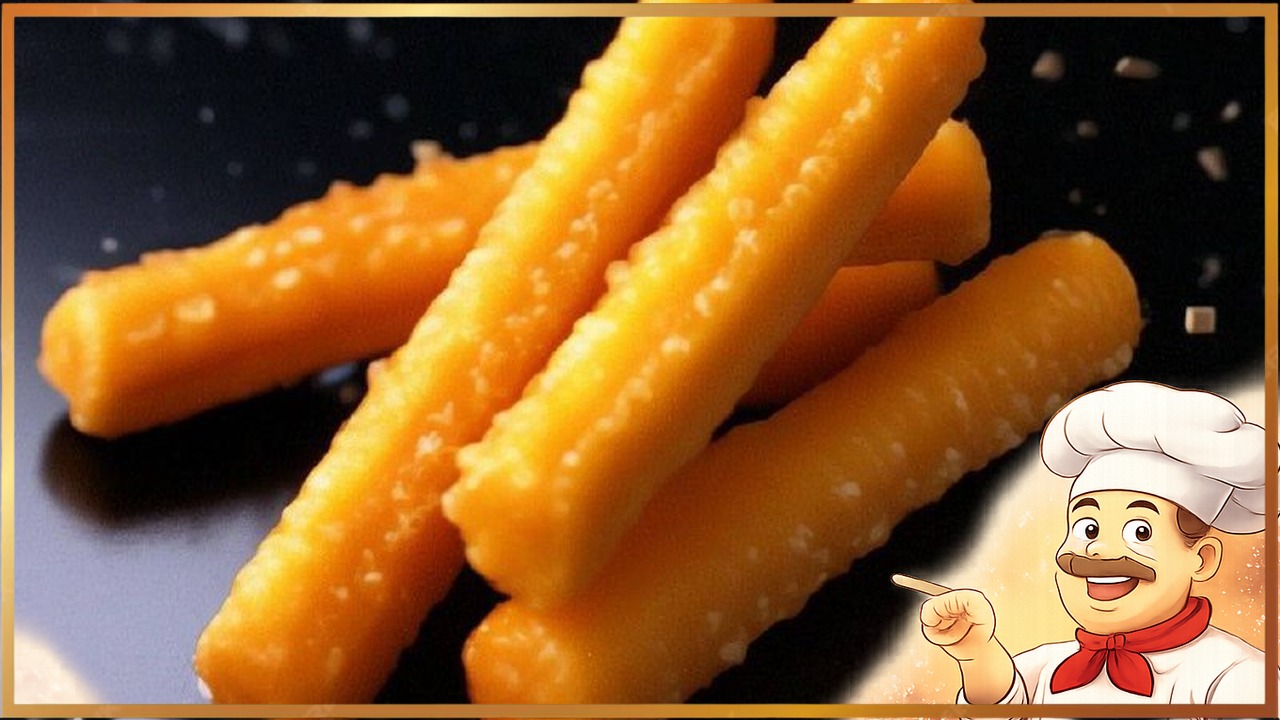 Заварные сырные палочки