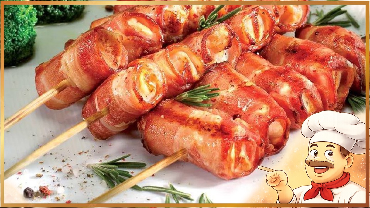 Необычные куриные шашлыки