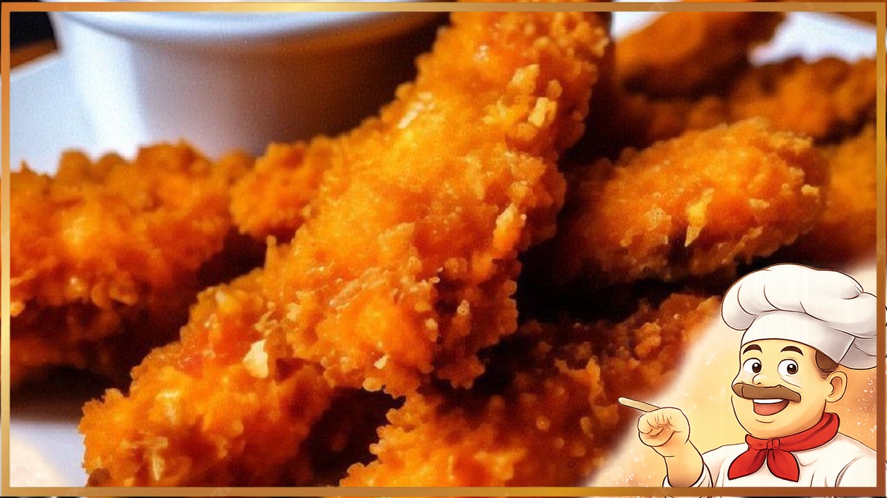 Хрустящие куриные палочки