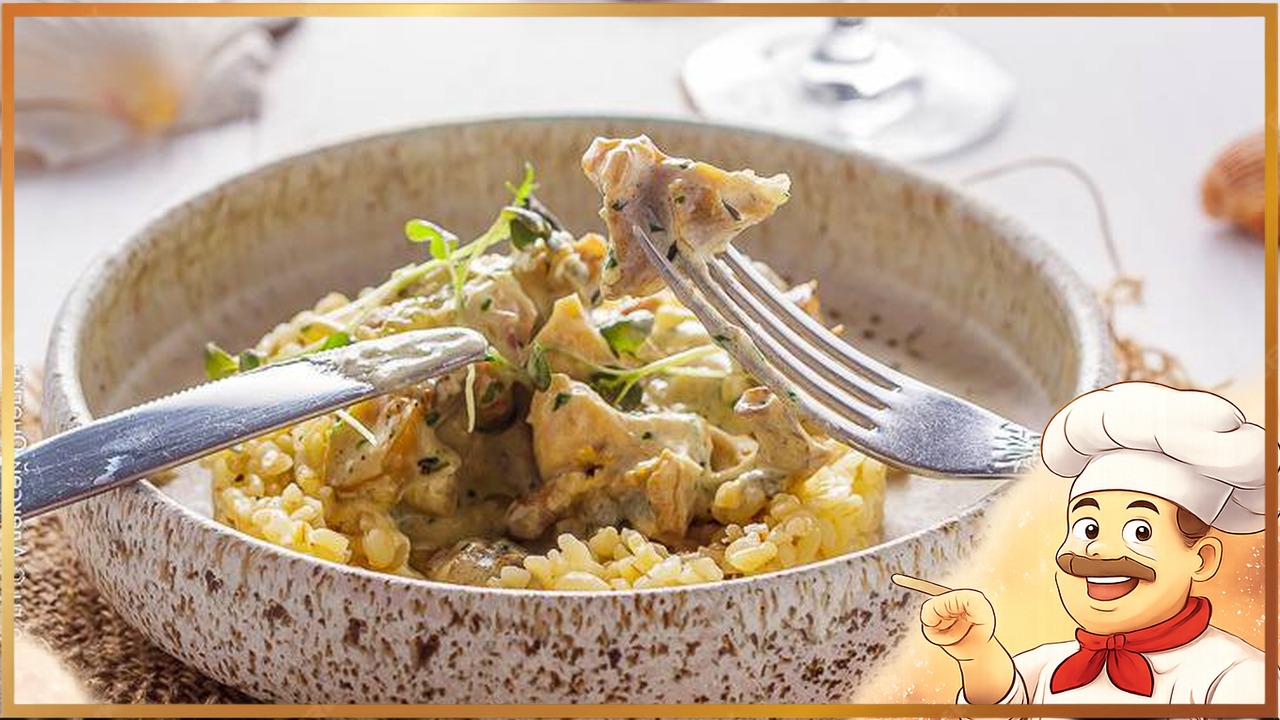 Рапаны в сливочном соусе с чесноком