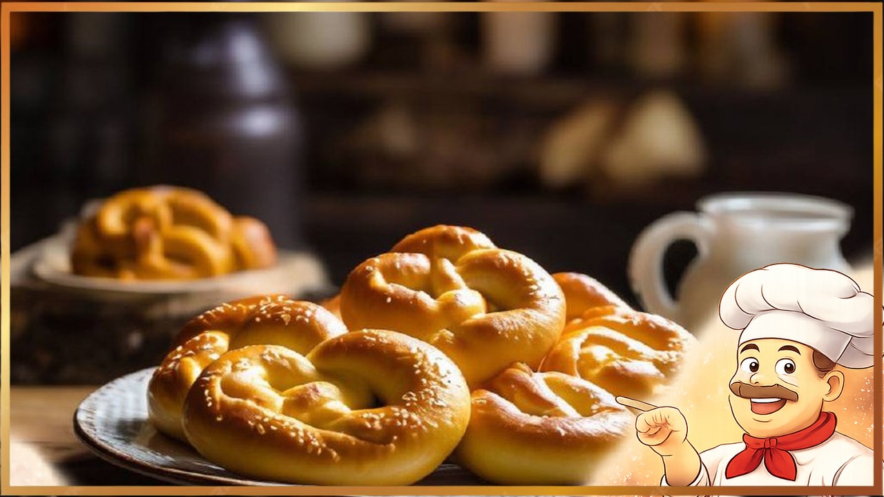 Творожные крендельки