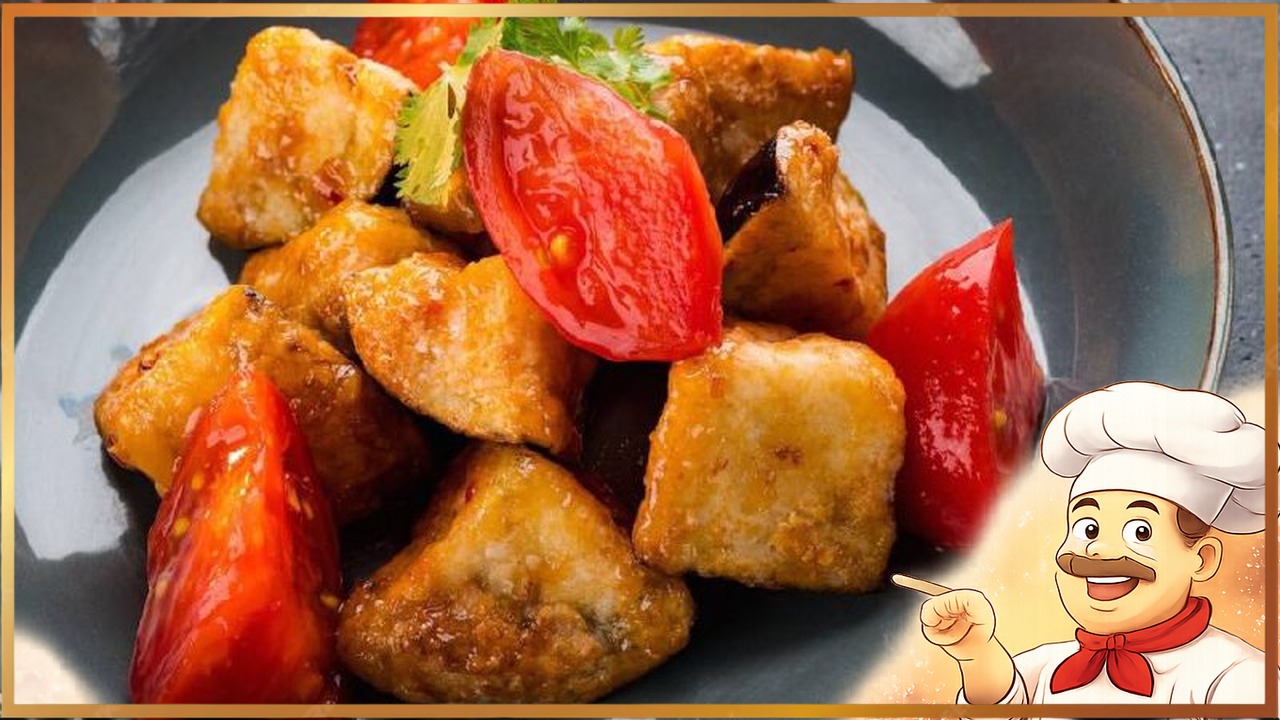 Хрустящие баклажаны в крахмале на сковороде