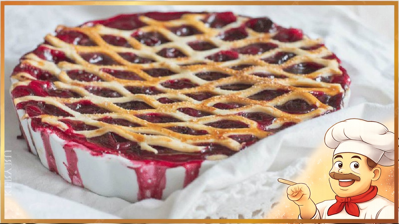 Вишневый пирог