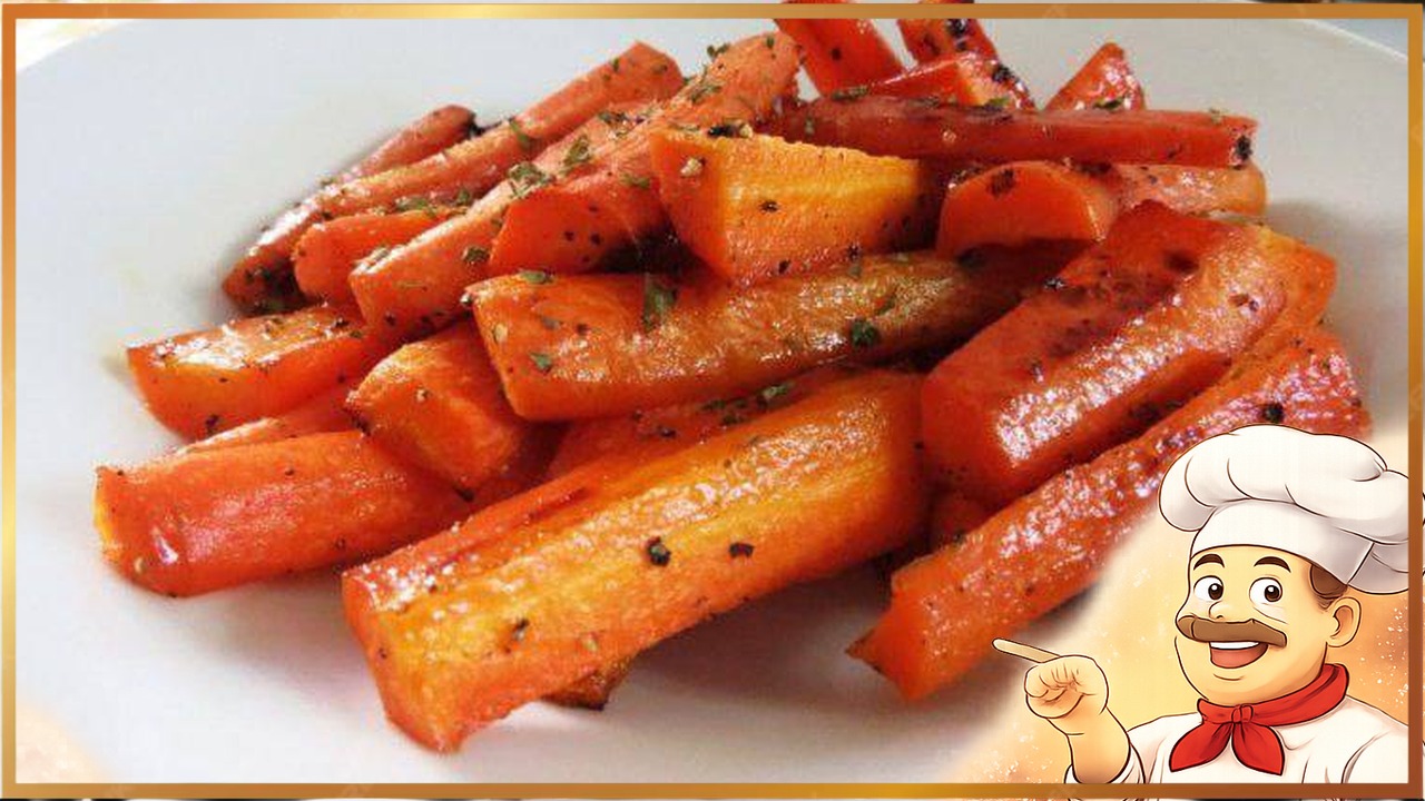 Гарнир из пряной моркови