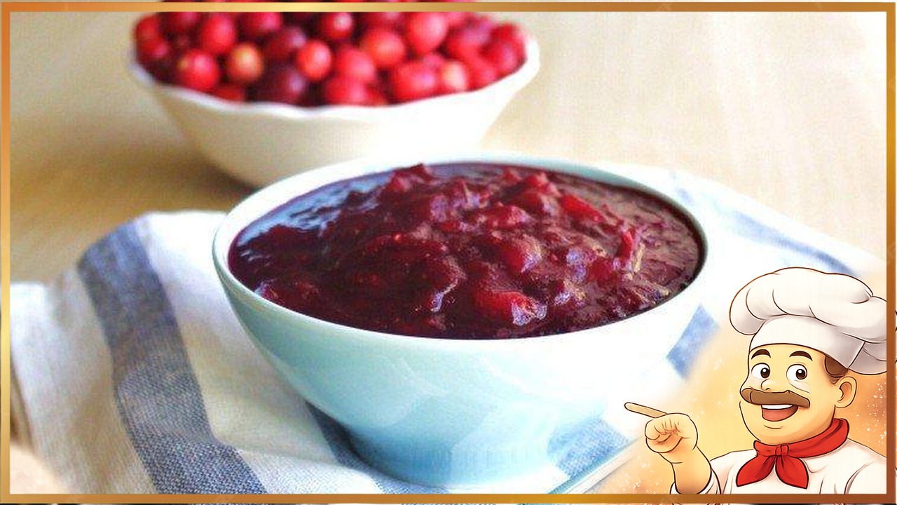 Томатно-брусничный соус