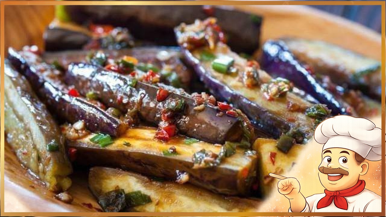 Баклажаны с чесноком