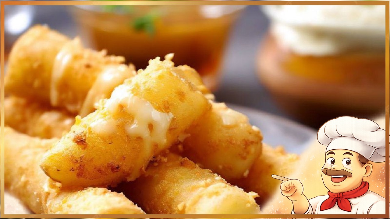 Картофельные палочки с сыром