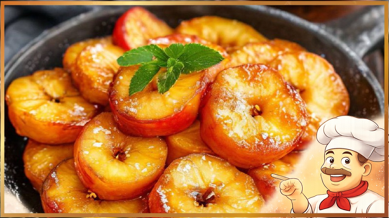 Яблочные колечки в кляре