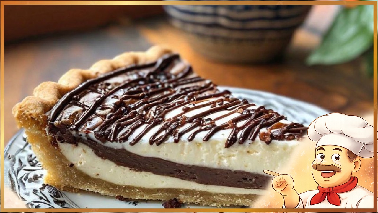 Пирог «Зебра»