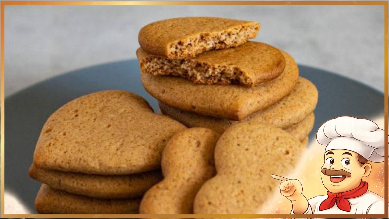 ​ Пряное имбирное печенье