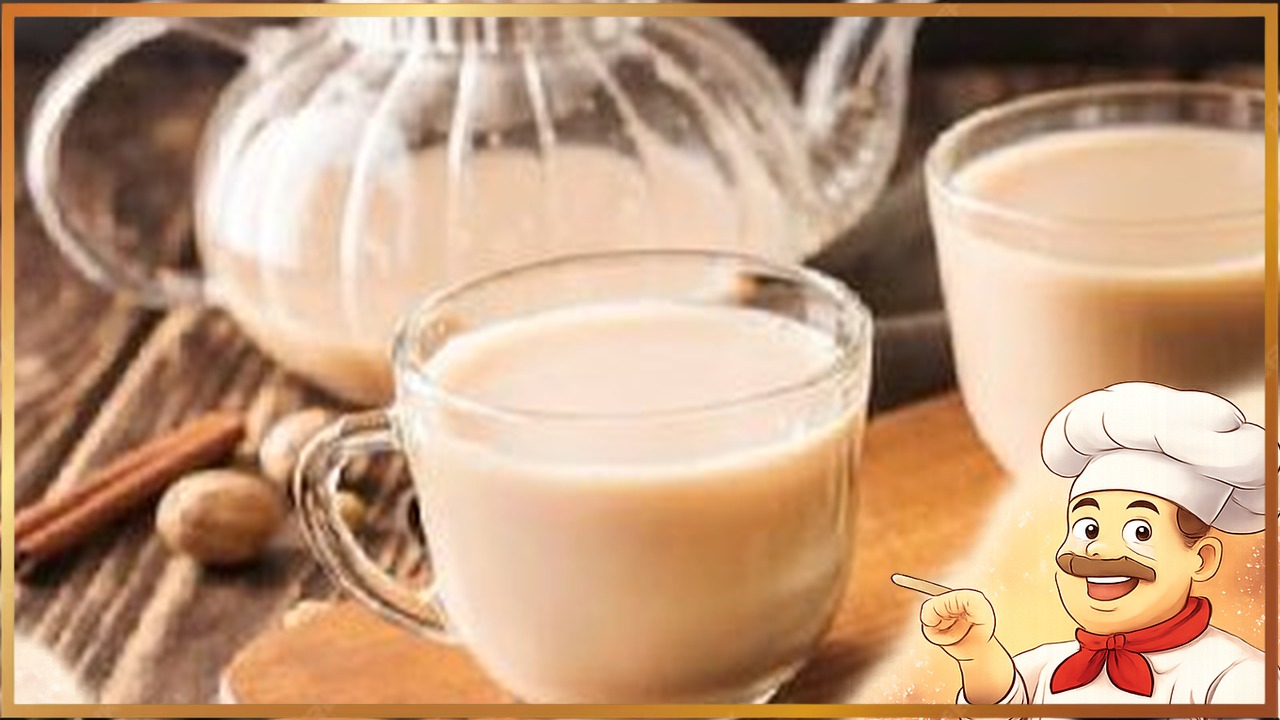 Молочный чай с корицей