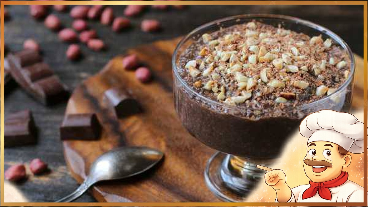 Шоколадный чиа-пудинг