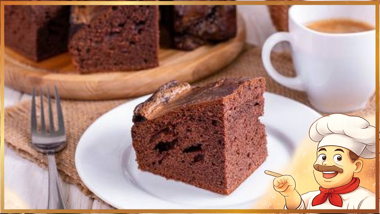 Простой шоколадный пирог