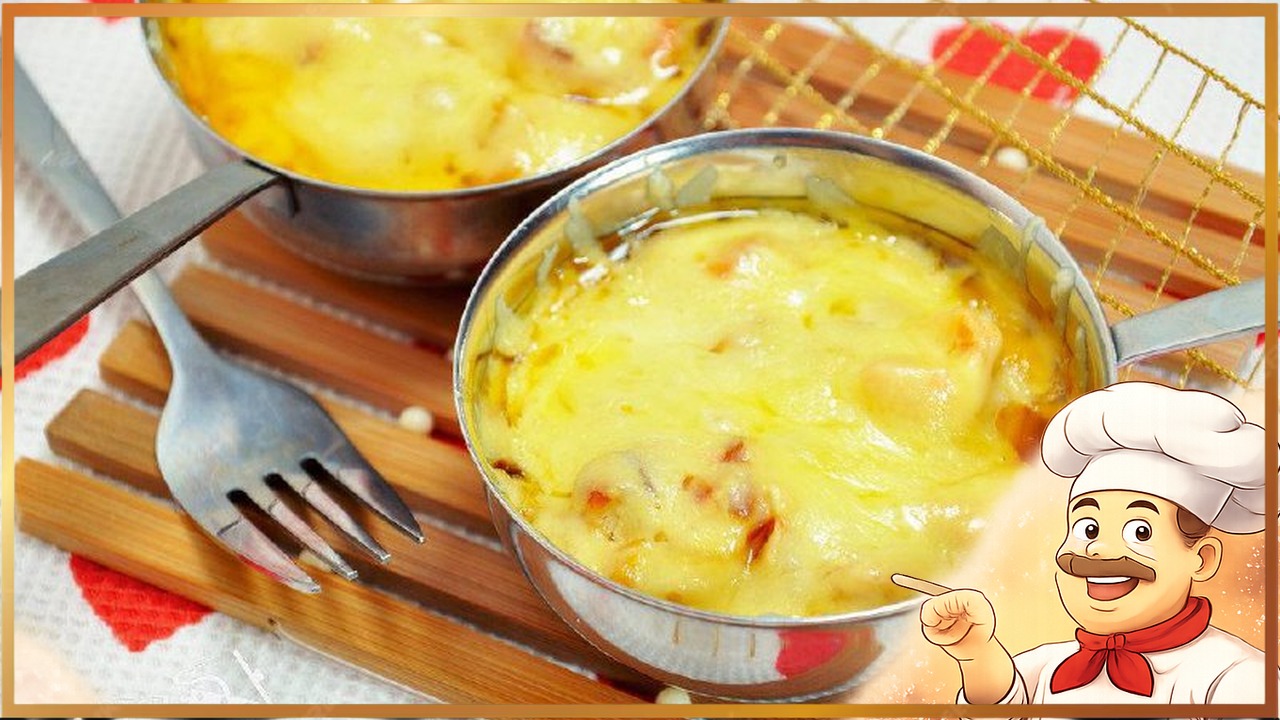 Жюльен из красной рыбы