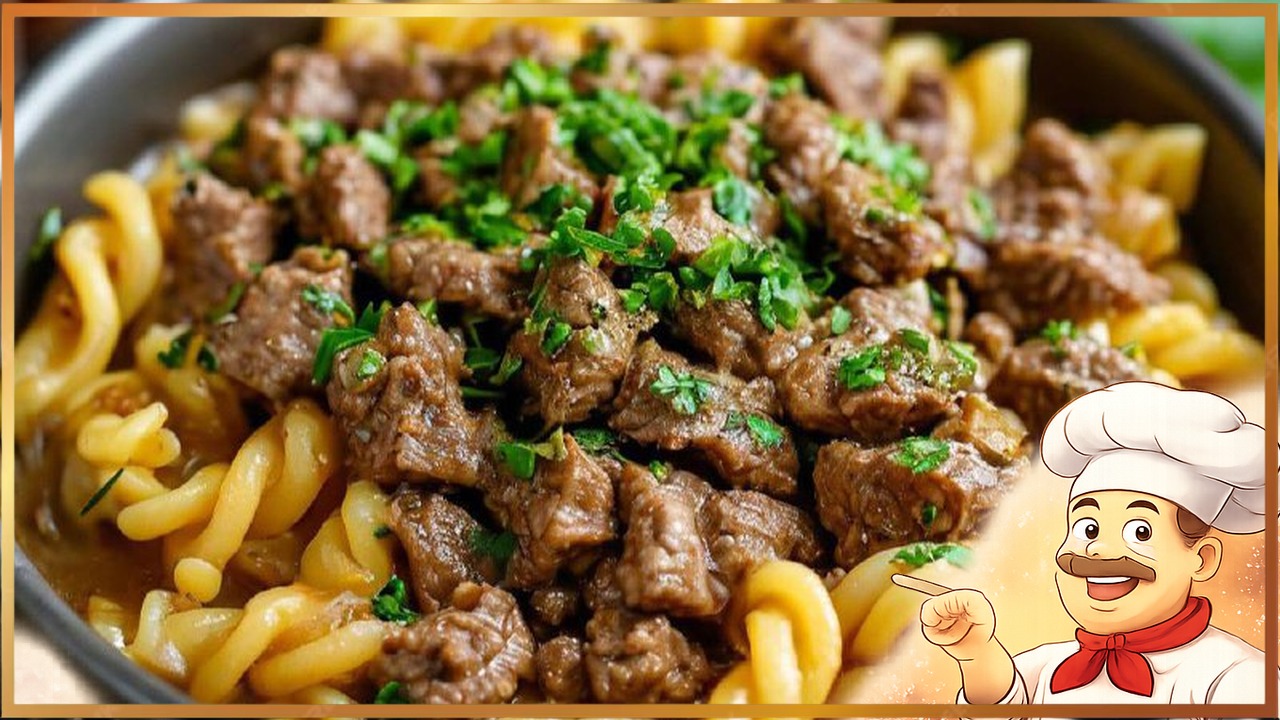 Бефстроганов из говядины