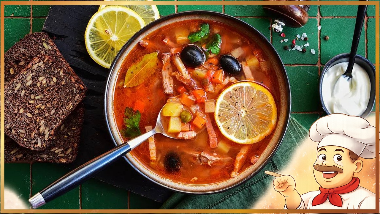 Солянка с картофелем