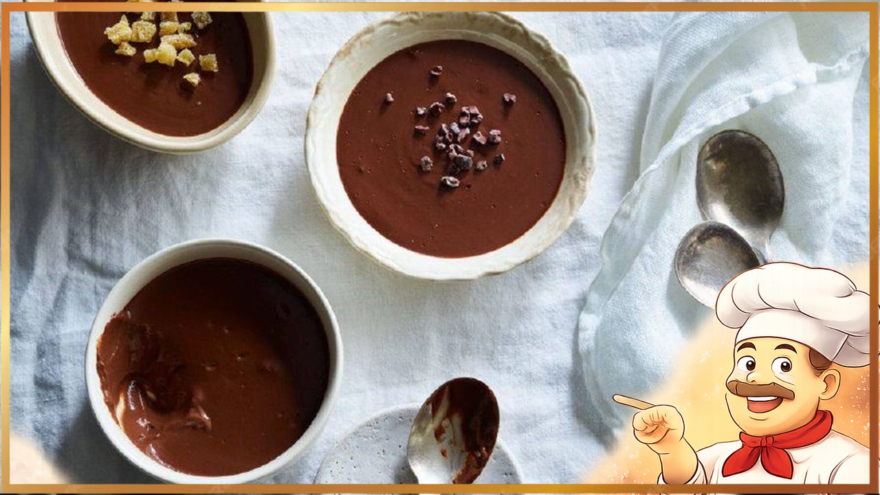 Шоколадный пудинг в микроволновке
