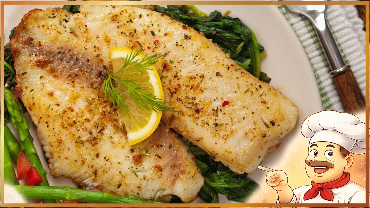 Запеченный минтай