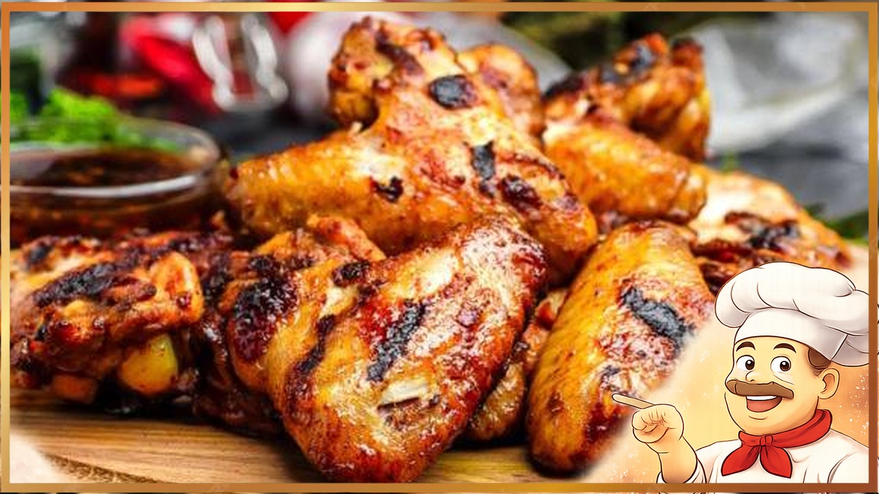 Куриные крылья в соево-медовом маринаде