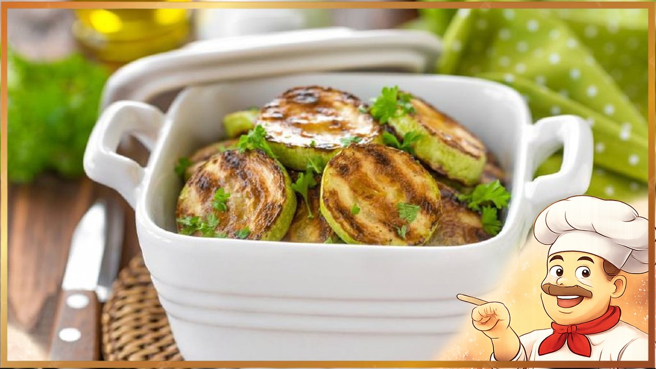 Кабачки гриль